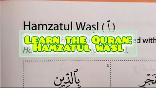 Learn the Quran Lesson on Hamzatul Wasl [upl. by Ynaoj176]