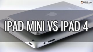 Apple iPad Mini vs iPad 4 comparison [upl. by Eimme]