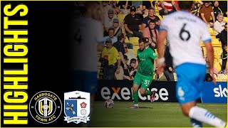 Harrogate Town 01 Barrow highlights [upl. by Isaac230]