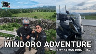 VLOG 12  MINDORO ADVENTURE DAY 2 WITH MY KYMCO DINK R 150 SE ANG SAYA MAG RIDES GRABE [upl. by Alolomo587]