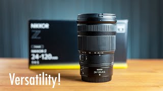 Incredible New Nikon Z 24120mm f4  A Quick Preview [upl. by Rupert430]