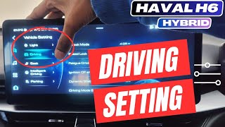 Vehicle Driving Settings in Haval [upl. by Milford]