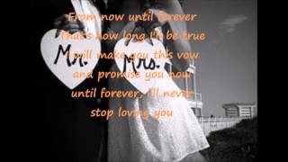 JSON  Ill Never Stop Loving You Lyrics [upl. by Coffeng]