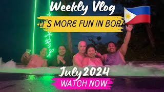 BORACAY VLOG🇵🇭 ATV amp FOAM PARTY in FAIRWAYS amp BLUEWATER PINAY in SOUTH KOREA vlog travel ikson [upl. by Lissie]