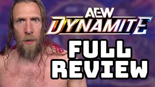 AEW Dynamite Full Show Review  Bryan Danielson Wants One Last Shot MJF Returns  More [upl. by Adirahs11]