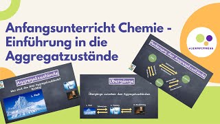 Einführung der Aggregatzustände im Anfangsunterricht Chemie [upl. by Sproul]