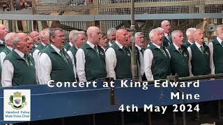 Hereford Police Choir at King Edward Mine 2024 [upl. by Sidonia]