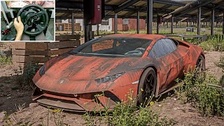 Rebuilding Lamborghini Huracan Performante 1183HP  Forza Horizon 5  Thrustmaster T300RS gameplay [upl. by Yerocal]