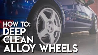 How To Clean Alloy Wheels like a pro  Detailing amp restoring alloy wheels [upl. by Ninazan941]