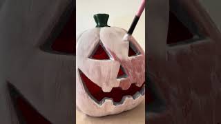 Make a disco ball pumpkin with me [upl. by Xonk]