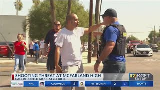 School shooting threat hit McFarland families [upl. by Athena518]