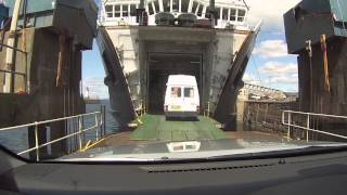 CalMac Ferry to Arran  ScotVlog 31 [upl. by Nosecyrb628]