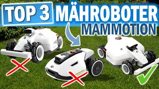 Top 3 MAMMOTION MÄHROBOTER 2024  Welchen Mammotion Mähroboter soll ich kaufen [upl. by Anilyx]