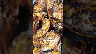 Pan grilled lobster [upl. by Hahseram]