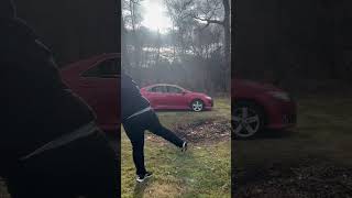 Throwing a baseball through a car window mlb baseball [upl. by Keg685]