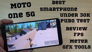 Moto One 5G Pubg Test Bgmi Review price Performance under 30k [upl. by Adachi897]