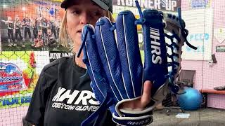 Elite Travel Softball Coach Shares her thoughts on her HRS Custom Softball Glove [upl. by Hendel]