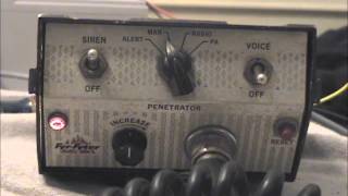 Fyr Fyter Penetrator Siren Rotary Switch Model [upl. by Jake]