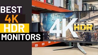 5 Best 4k HDR Monitors 2024 [upl. by Bergh]