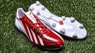 Messi boots Adidas adizero f50 FG Synthetik  Unboxing [upl. by Bernard]