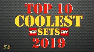 TOP 10 COOLEST Lego sets of 2019 [upl. by Nedrob807]