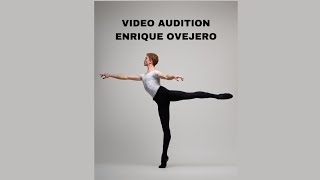 Video Audition Enrique Ovejero [upl. by Trudi916]