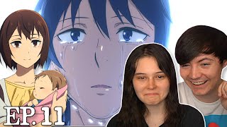 Erased Ep 11 REACTION Boku dake ga Inai Machi Reaction amp Review [upl. by Bibeau]