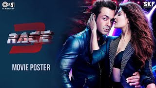 Race 3 Movie Poster  Bobby Deol amp Jacqueline Fernandez  Remo DSouza  Race3ThisEID [upl. by Aldis]