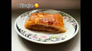 Jabukovača iz snova korak po korak do najsočnijeg okusa 🥰🍎🍏 kuhanje recepti pitaodjabuka [upl. by Mallorie]