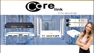 Corelink 4 Port Epon OLT 10G Uplink L3 [upl. by Astri]