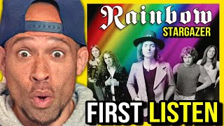 Rapper FIRST time REACTION to Rainbow  Stargazer [upl. by Etnelav]