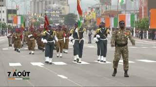 7 août 2018  Les différentes troupes ont défilé sur le plus grand Boulevard dAbidjan [upl. by Berners]