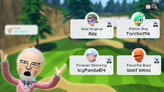 Finally A STACKED Lobby In Switch Sports Golf [upl. by Tohcnarf]