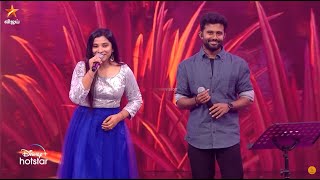 Aasai Aasai Song by Ajeesh PadmajaSrinivasan  Super singer 10  Episode Preview [upl. by Abdella]