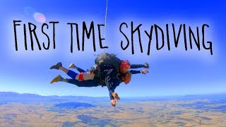 VLOG  First time Skydiving in Cape Town [upl. by Aliuqa105]