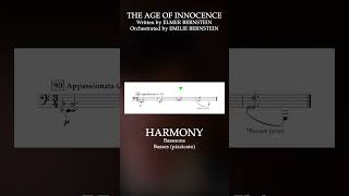 The Age of Innocence  Orchestral Breakdown shorts filmscore filmmusic elmerbernstein [upl. by Peggi12]