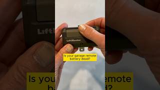 CHANGE THE BATTERY IN LiftMaster GARAGE DOOR OPENER REMOTE  CR2032 Battery Replacement [upl. by Sharl100]