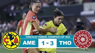 America Femenil vs Thorns 13 Resumen Goles 2024 [upl. by Daughtry927]