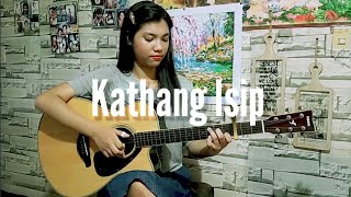 Ben amp Ben Kathang Isip  Guitar Fingerstyle Cover with lyrics Erin and Euan G [upl. by Hewie]