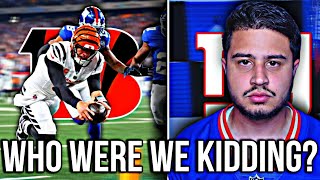 The Giants Are Their Own WORST ENEMY  Giants vs Bengals REACTION [upl. by Victorie]