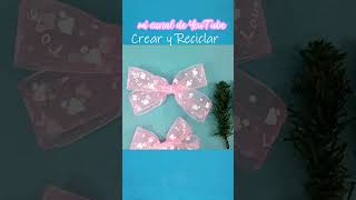 Adornos navideños Rosa  Ideas para Navidad diy manualidades navidad Christmas crearyreciclar [upl. by Eugine]