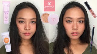 Emina One Brand Tutorial  Makeup for teenager  ENG SUB [upl. by Bloomer]