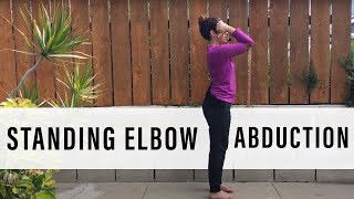 Standing Elbow Abduction [upl. by Eelyme]