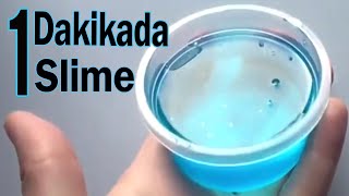 1 Dakikada Bulaşık Deterjanı ile Slime Nasıl Yapılır  Evdeki Malzemeler ile Slime [upl. by Pontius]