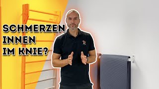 Knieschmerzen innen  Was ist die Lösung [upl. by Aihsena]