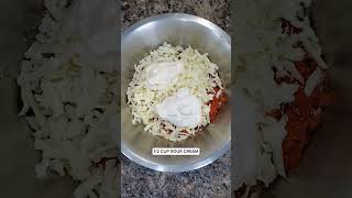 Air Fryer Cheese Chicken Fritters airfryer easyrecipe food [upl. by Femi]