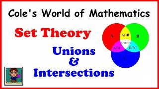 Set Theory Unions and Intersections A Brief Introduction [upl. by Cerell]