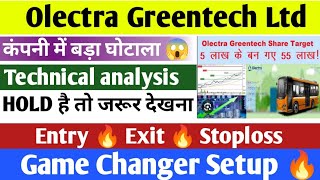 olectra Greentech share news today olectra Greentech share latest news today olectra Greentech [upl. by Einohpets]