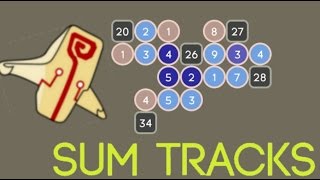 Sum Tracks Walkthrough 1  45 ALL LEVELS [upl. by Nixon]