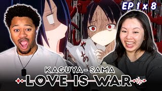 Can Kaguya Get MORE TERRIFYING  KaguyaSama Love Is War Ep 8 REACTION [upl. by Ys32]